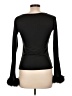 Sleeper 100% Recycled Polyester Black Long Sleeve Top Size L - photo 2