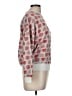 Beach Riot 100% Cotton Hearts Silver Pullover Sweater Size M - photo 4