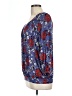 dalia Blue 3/4 Sleeve Blouse Size L - photo 5