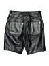 Old Navy 100% Polyester Metallic Black Denim Shorts Size 1 - photo 2