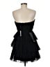 BCBGMAXAZRIA 100% Polyester Black Cocktail Dress Size 8 - photo 2