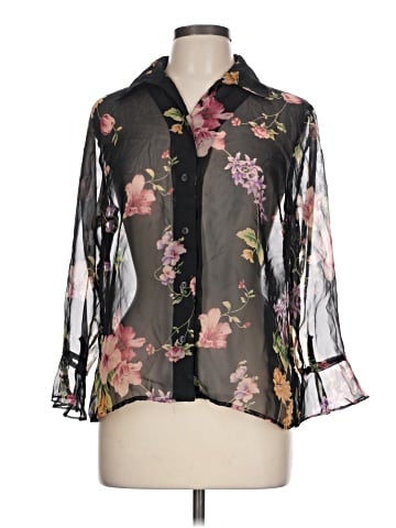 Notations 3/4 Sleeve Blouse (view 1)