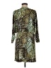 Sophia Eugene Print Green Casual Dress Size M (estimated) - photo 2