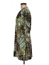Sophia Eugene Print Green Casual Dress Size M (estimated) - photo 5