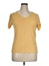 Sundance Yellow Short Sleeve Top Size XL - photo 1