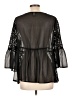 Torrid 100% Polyester Black Kimono Size Lg Plus (0) - photo 2