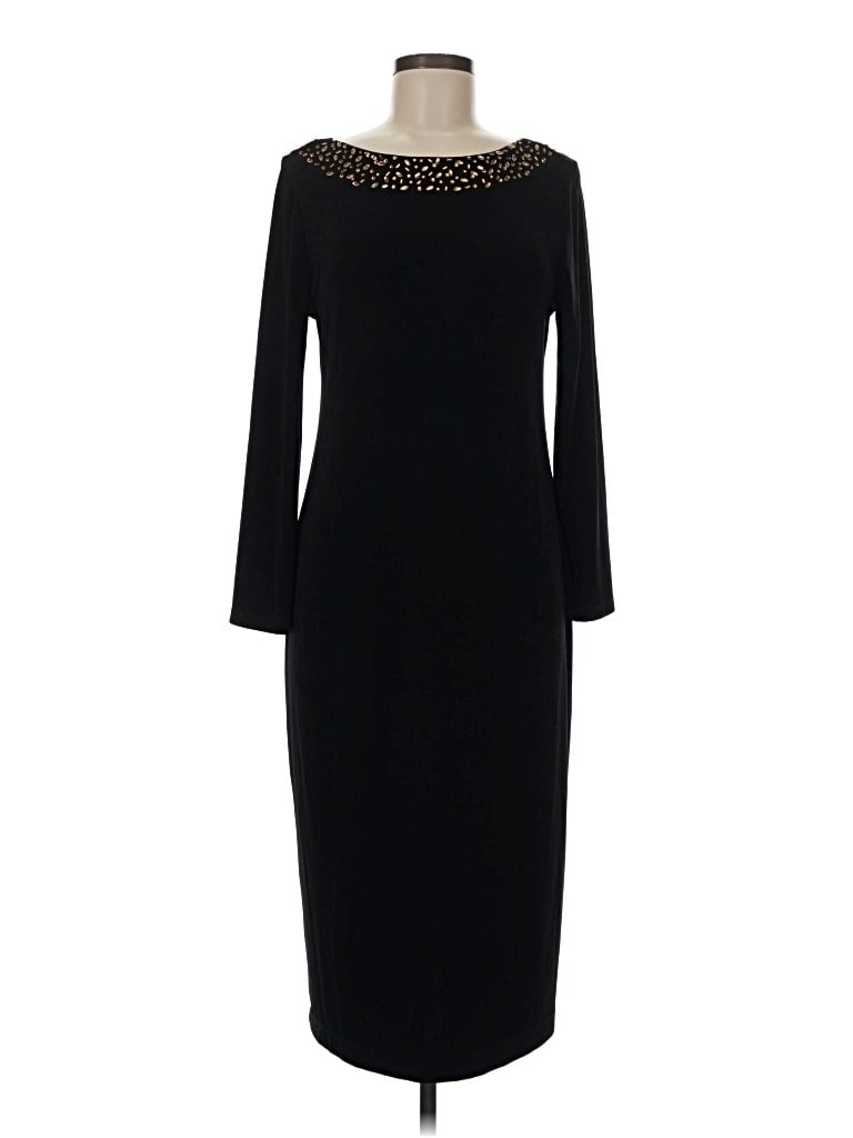 Pre-owned Chico's Cocktail Dress In Black
