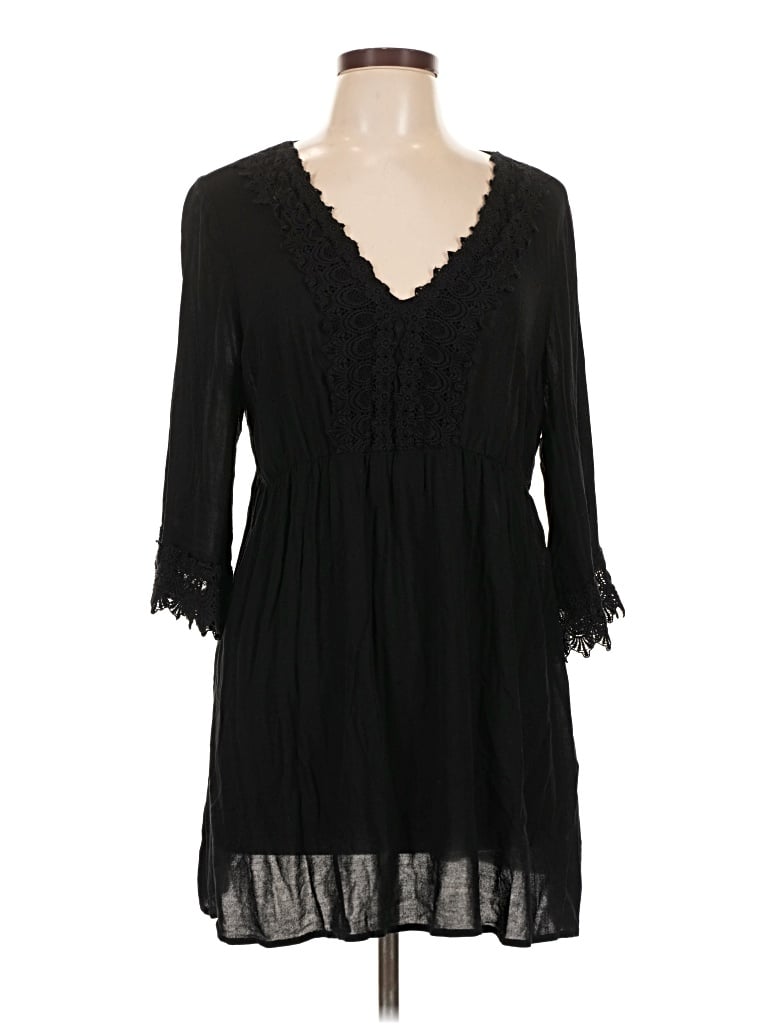 Pre-owned Torrid Casual Dress In Black