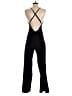 Forever 21 100% Polyester Solid Black Jumpsuit Size S - photo 2