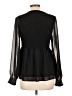 Torrid 100% Polyester Black Long Sleeve Blouse Size Lg Plus (0) - photo 2