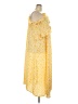 Old Navy 100% Polyester Yellow Casual Dress Size 3X - photo 4