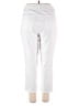 Flawless 100% Cotton White Jeans Size 18 - photo 2