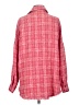 Zara Tweed Red Long Sleeve Button-Down Shirt Size S - photo 2