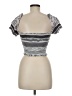 Wilfred Silver Short Sleeve Top Size M - photo 2