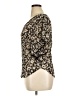 Belle Du Jour 100% Polyester Black Short Sleeve Blouse Size XL - photo 5