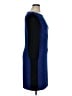 Chaps Color Block Blue Casual Dress Size 16 - photo 4