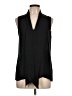 Theory 100% Silk Black Blouse Size L - photo 1