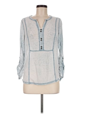 Jane and Delancey Long Sleeve Henley (view 1)