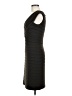 Tadashi Solid Brown Black Cocktail Dress Size M - photo 5