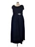 Alex Evenings Blue Cocktail Dress Size 22 - photo 1
