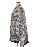 New Directions 100% Rayon Paisley Silver Long Sleeve Blouse Size 3X - photo 5