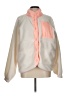 Puma 100% Polyester Color Block Ivory Jacket Size L - photo 1