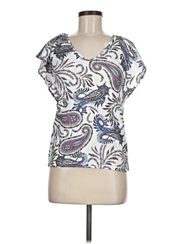 Ann Taylor LOFT Short Sleeve Blouse (view 1)