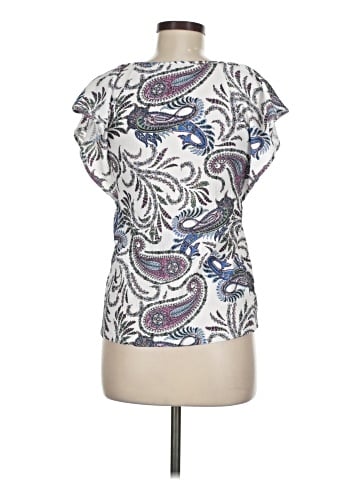 Ann Taylor LOFT Short Sleeve Blouse (view 2)