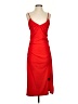 H&M 100% Polyester Solid Red Cocktail Dress Size S - photo 1