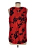Mercer & Madison 100% Polyester Red Sleeveless Blouse Size M - photo 2