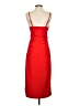 H&M 100% Polyester Solid Red Cocktail Dress Size S - photo 2