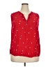 Northcrest 100% Rayon Red Sleeveless T-Shirt Size 3X - photo 1