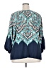 Ruby Rd. 100% Rayon Teal 3/4 Sleeve T-Shirt Size 2X - photo 2