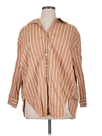 J.Jill 3/4 Sleeve Button-Down Shirt (view 1)