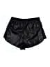 Superdown Metallic Black Athletic Shorts Size M - photo 2