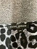 Mario Serrani Animal Print Silver Long Sleeve Blouse Size S - photo 7