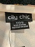City Chic 100% Polyester Animal Print Gold Cocktail Dress Size 12 - photo 7