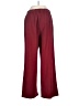 Prettygarden Solid Burgundy Casual Pants Size L - photo 2