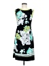 Apt. 9 Graphic Black Casual Dress Size M - photo 1