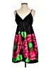 rue21 Tropical Black Cocktail Dress Size S (estimated) - photo 1