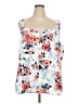 Torrid 100% Polyester Blue Sleeveless Blouse Size 5X Plus (5) - photo 1