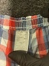 Unbranded Checkered-gingham Orange Blue Shorts Size M - photo 3