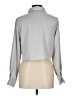 Zara Gray Long Sleeve Blouse Size M - photo 2