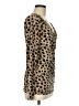 MICHAEL Michael Kors Brown Gray Long Sleeve Blouse Size M - photo 4