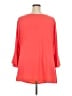 Avenue Orange 3/4 Sleeve Top Size 26 - 28 Plus - photo 2