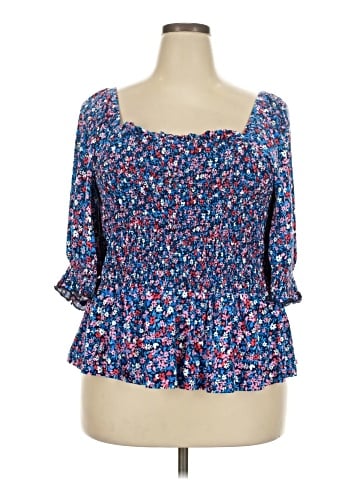 Draper James 3/4 Sleeve Blouse (view 1)