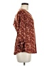 Willow & Root Brown 3/4 Sleeve Blouse Size M - photo 4