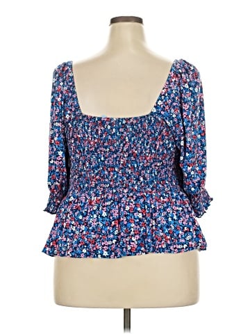 Draper James 3/4 Sleeve Blouse (view 2)
