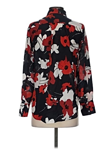 J.Crew Long Sleeve Silk Top (view 2)