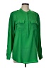MICHAEL Michael Kors 100% Polyester Green Long Sleeve Blouse Size L - photo 1